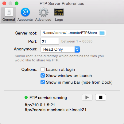 classic ftp for mac lion
